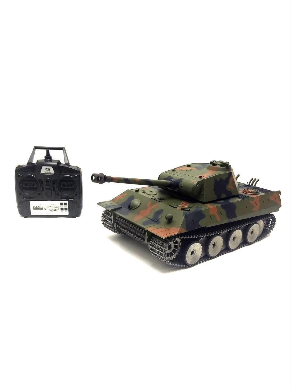 Радиоуправляемый танк Heng Long Panther Professional V7.0 RTR масштаб 1:16 2.4G - 3819-1Pro V7.0