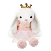 Мягкая игрушка Fluffy Family Зайка Принцесса 45 см - 681875