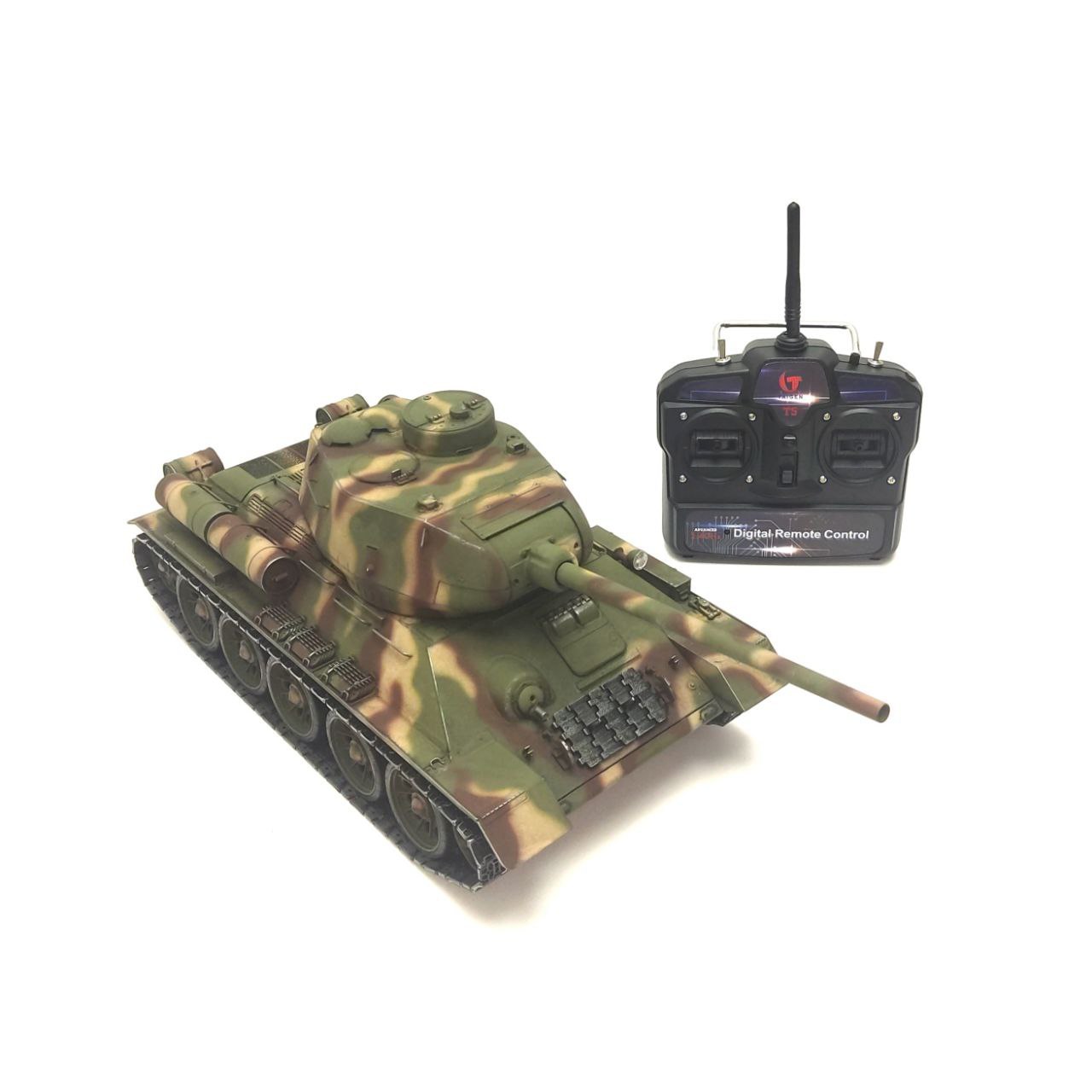 Радиоуправляемый танк Taigen Советский СССР V3.0 RTR масштаб 1:16 2.4G - AS3909-B-CAMO