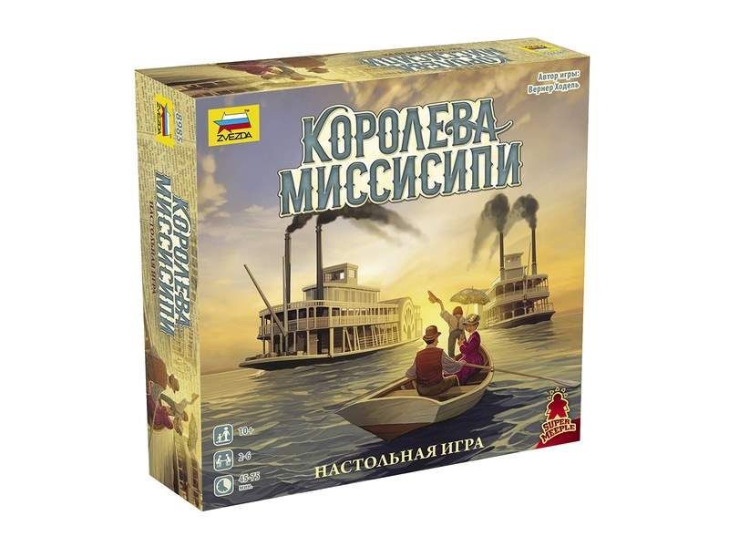 Настольная игра Zvezda *Королева Миссисипи*, семейная - ZV-8985