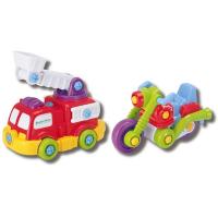Набор Keenway BUILD*N PLAY - подъемник + мотоцикл - 11864