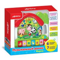 Игрушка музыкальная Азбукварик Домик, Ферма - 28208-4