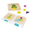 Настольная игра-головоломка из дерева *ЗАШНУРУЙКА* Bondibon - ВВ4860