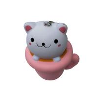 Игрушка-антистресс 1Toy Мммняшка (сквиши) Кошка в чашке - Т12415