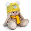 Мягкая игрушка Budi Basa Зайка Ми в шапке Медвежонок 15 см - SidX-500