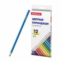 Карандаши цветные шестигранные ErichKrause Basic 12 цветов - 50529ЕК