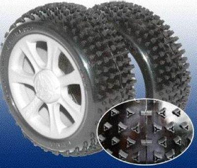 Katana "black" glued on white disc rims - J27585/BP
