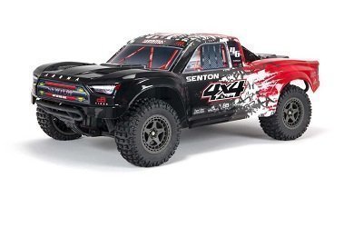 Радиоуправляемый шорт-корс ARRMA Senton BLX Brushless Short Course Truck (красный) ARTR масштаб 1:10 2.4G - ARA4303V3T2