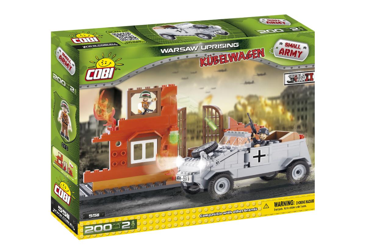 Конструктор Cobi VW typ 82 Kubelwagen, 200 элементов - COBI-5511