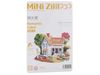 3D пазл из пенокартона Zilipoo Романтический дом (мини серия), 30 элементов - 689-B