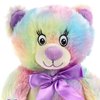 Мягкая игрушка Fluffy Family Мишка  Радуга 23 см озвученная - 681842