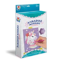 Алмазная мозаика Единорог, 23х15х3 см - Т19038