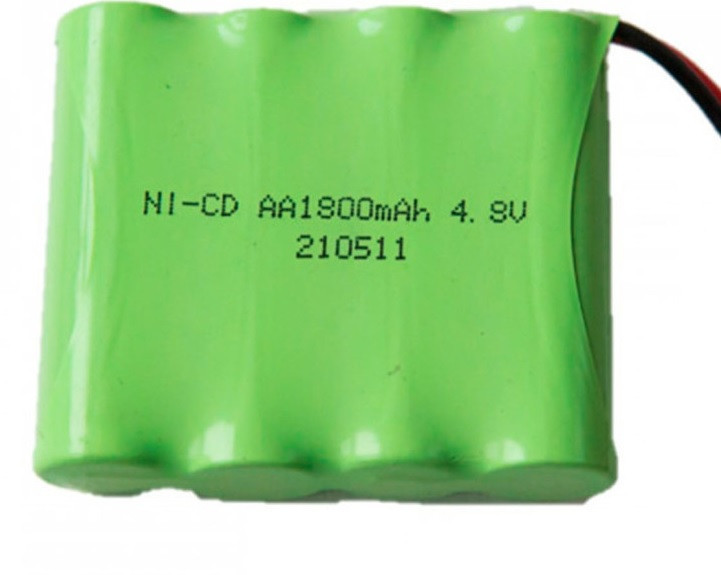 Аккумулятор NI-CD AA 4.8V 1800MAH форма FLATPACK разъем MiniTamiya - NICD-AA-48F-1800-MiniTamiya