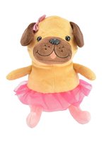 Мягкая игрушка Fluffy Family Бульдожка в юбочке 22см - 682009