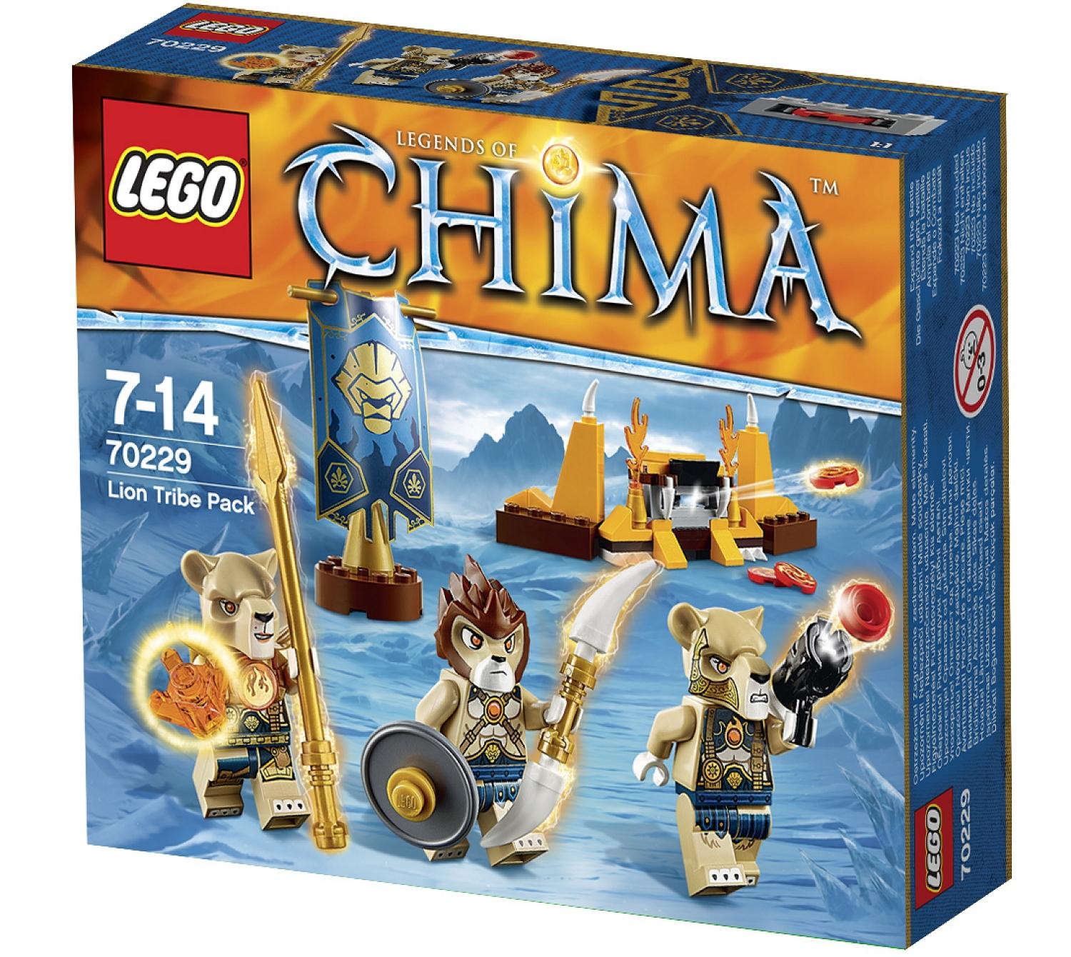 Конструктор LEGO Legends of Chima Лагерь Клана Львов - 70229