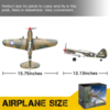 Уценка. Радиоуправляемый самолет Volantex RC P40 Warhawk with Gyro 400мм RTF 2.4G - EXA76113R_sale1