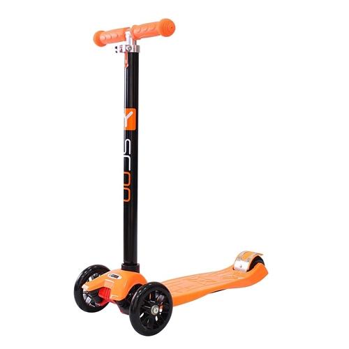 Самокат Y-SCOO maxi A-20 Simple цвет orange - 5798