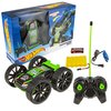 Радиоуправляемая машина-перевёртыш 1Toy Hot Wheels, вращение на 360°, свет, чёрно-зелёная - Т10978