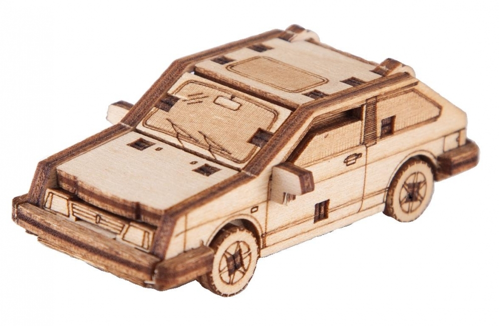 Конструктор деревянный Uniwood unit *Автомобиль Восьмерка* - UW30160