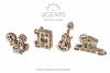 3D-пазл механический Ugears - Фиджет Творчество - 70041