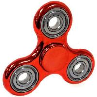 Игрушка-антистресс спиннер Fidget Spinner Хром Красный - fs_hr_red