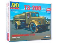 Сборная модель AVD Топливозаправщик Т3-200, масштаб 1:43 - 1372AVD