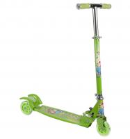 Самокат Leader Kids, цвет: зеленый - GL000157502