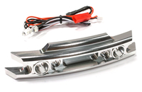 Передний бампер с LED фарами (серебр) Traxxas 1|10 Revo 3.3 &amp;amp;amp; E-Revo - C25582SILVER