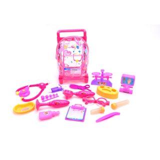Набор доктора Наша Игрушка 16 предметов, розовый - 969-63B