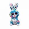 Мягкая игрушка ABtoys Кролик голубой, 15 см - M0042