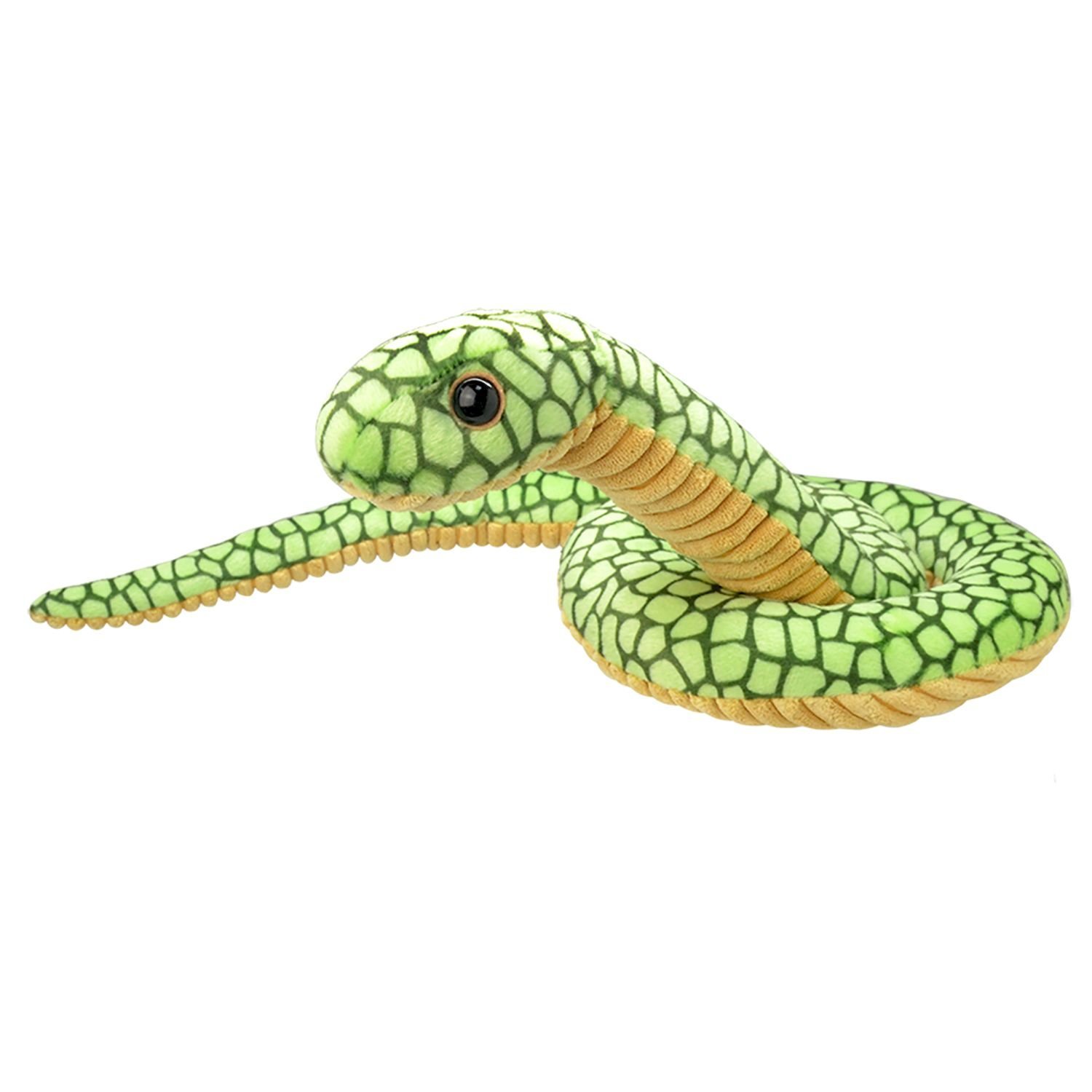 Мягкая игрушка All About Nature Зелёная змея, 25 см - K8386-PT