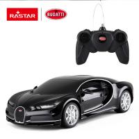 Радиоуправляемая машина Rastar Bugatti Chiron масштаб 1:24, цвет: черный - 76100B