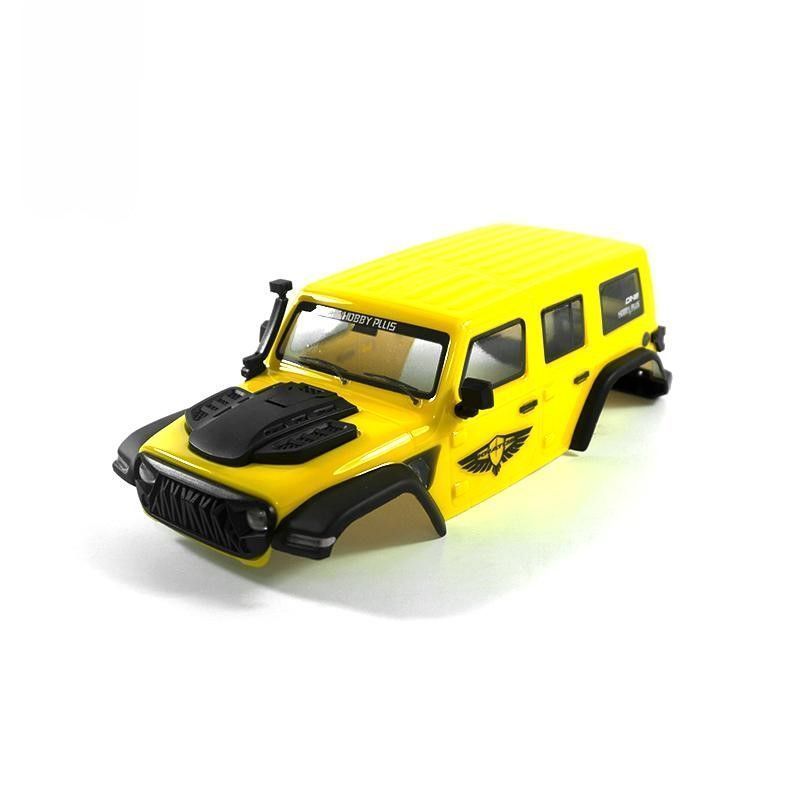 Кузов CR-18 KRATOS lexan Body Yellow with LED light - HP-240157