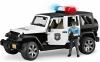 Набор Bruder внедорожник Jeep Wrangler Unlimited Rubicon Полиция с фигуркой - 02-526