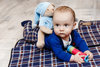 Игрушка для сна мишка голубой Drema BabyDou с белым и розовым шумом - 102D