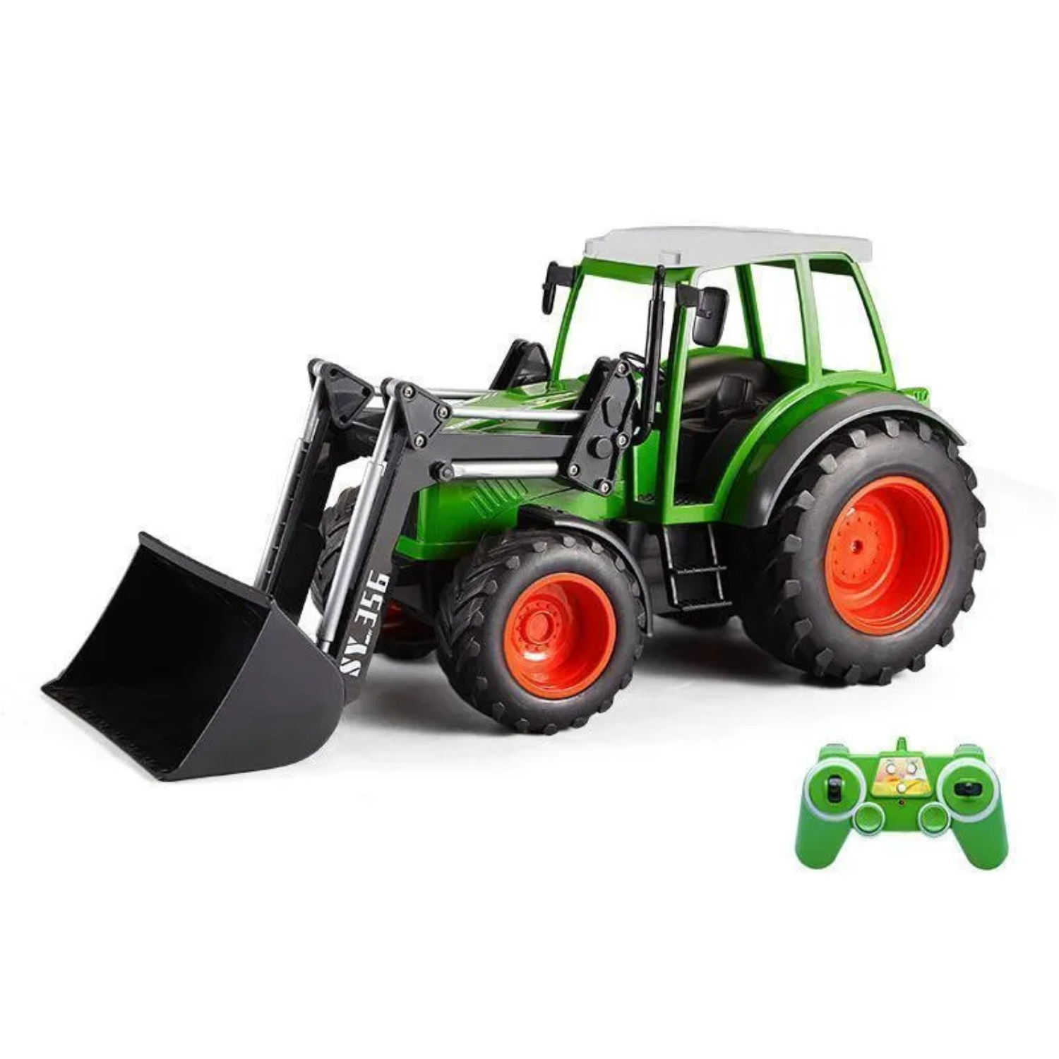 Радиоуправляемый сельскохозяйственный трактор с погрузчиком Double Eagle 2WD RTR масштаб 1:16 2.4G - E356-003
