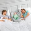 Складная кроватка Baby Delight BL серая с кружками - BD3600