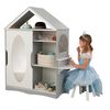 Детский шкаф для одежды KidKraft, серый - 13040_KE