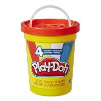 Пластилин Play-Doh большая банка 4 цвета - E5208|astE5045