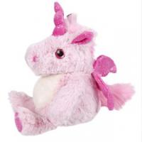 Мягкая игрушка Fluffy Family Единорог розовый 18 см - 681579