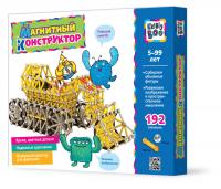 Конструктор магнитный Kribly Boo, 192 элемента - 30229