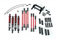 Комплект увеличения клиренса Long Arm Lift Kit для TRX-4 (красное анодирование) - TRA8140R