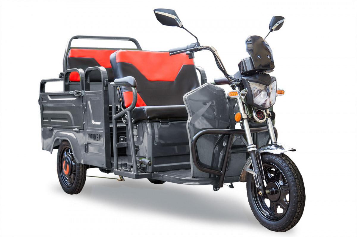 Грузовой электрический трицикл Rutrike Вояж-П 1200 Трансформер 60V900W - 021344-1964