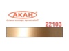 Краска АКАН акрилатлатексная Бронза глянцевая, металлик, 10 мл - AKAH22103