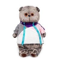 Мягкая игрушка Budi Basa Кот Басик в разноцветной толстовке 22 см - Ks22-180