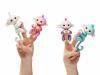 Интерактивная ручная обезьянка Fingerlings *Glitter* - Кики (светло пурпурная) 12 см - 3762