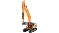 Металлический гусеничный экскаватор HUI NA TOYS масштаб 1:50 - HN1722-ORANGE