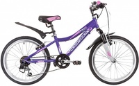 Велосипед Novatrack Novara 20*, фиолетовый - 20AH6V.NOVARA.VL9