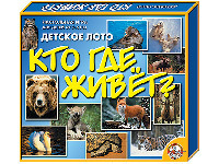 Настольная игра Десятое королевство Лото Кто где живет? - 00082ДК