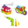 Набор Keenway BUILD*N PLAY - подъемник + мотоцикл - 11864